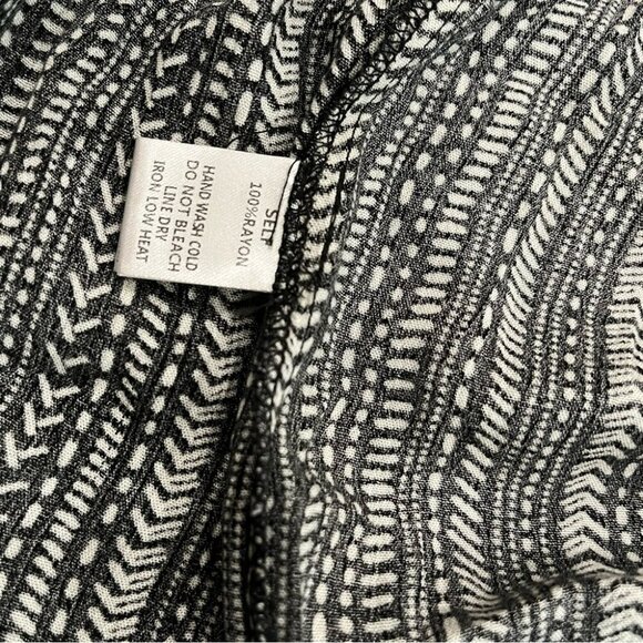 [S]Promesa Journey Ahead Geo-Print Button-Front Maxi Dress - Picture 9 of 9